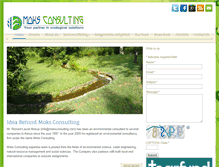 Tablet Screenshot of moksconsulting.com